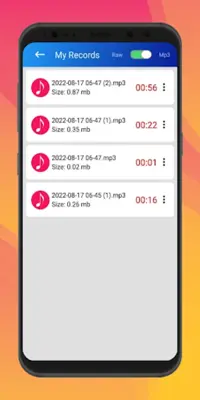 Internal Audio Recorder android App screenshot 4