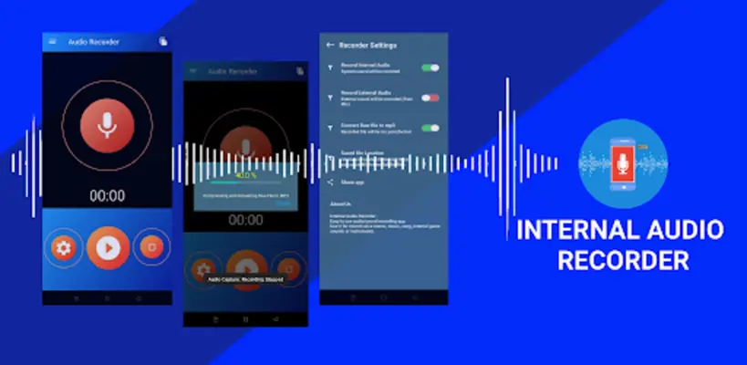 Internal Audio Recorder android App screenshot 7